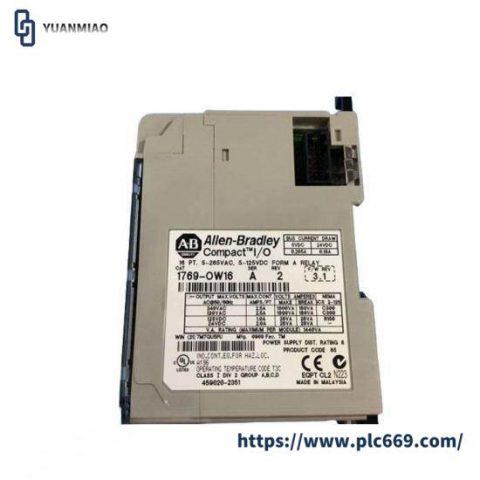 Allen-Bradley 1769-OW16: High-Performance Discrete Output Module