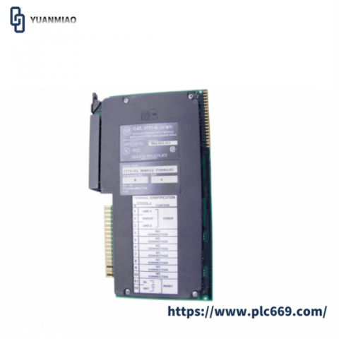 Allen-Bradley 1771-IL PLC-5 Analog Input Module, High Performance Control Solution