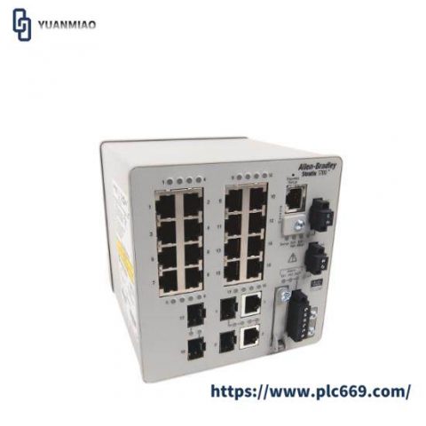 EtherCAT Module for Real-Time Control Systems, 1783-BMS20CGL, Ethernet Switch