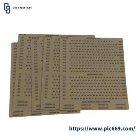 AB Automation 1794-LBL Modular Flex I/O Terminal Base Label Kit