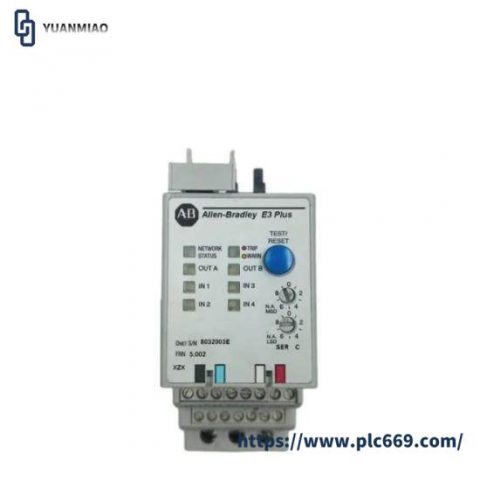 ABB 193-EC2CB Electronic Motor Protection Relay, Motor Control, Relay Module