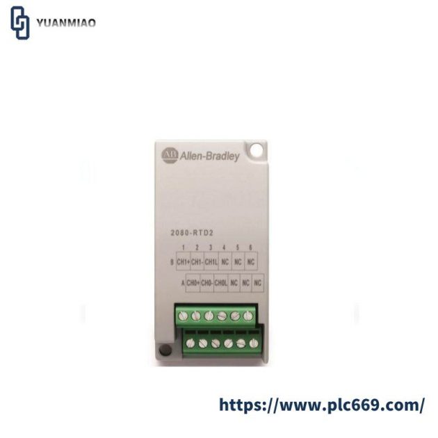 AB Industries AB2080-RTD2 Temperature Input Module, Precision RTD Measurement