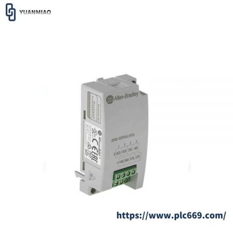 AB Micro800 Isolated Serial Port Plug-In, Model 2080, Y Series