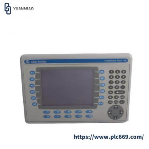 Allen-Bradley 2711P-B7C4D1 PanelView Plus 700 Keypad/Touch/Enet/RS232, 64MB, DC