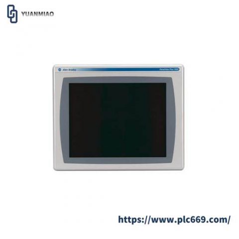 Allen-Bradley 2711P-RDT15C/B Industrial Touch Display, High-Resolution LCD Module