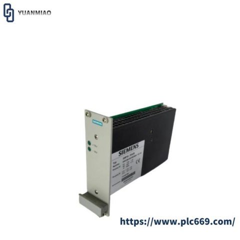 SIEMENS 6AR1306-0DC00-0AA0 Power Supply Module, Precision Control Solutions for Industrial Automation