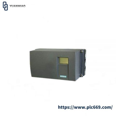 SIEMENS 6DR52100EG000AA0 Electropneumatic Positioner: Precision Control for Industrial Automation