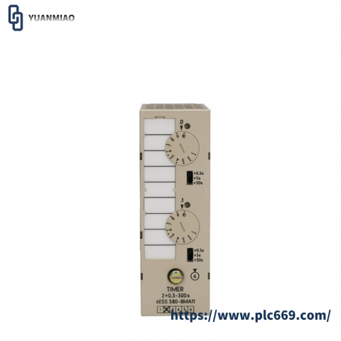 SIEMENS 6ES5380-8MA11: Industrial Timing Module for Precision Control