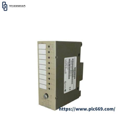 SIEMENS SIMATIC S5 470 ANALOG OUTPUT MODULE - 8MA12, Programmable Logic Controller (PLC) Systems