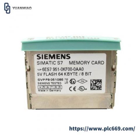 SIEMENS SIMATIC 6ES7951-0KF00-0AA0, Flash Memory Card