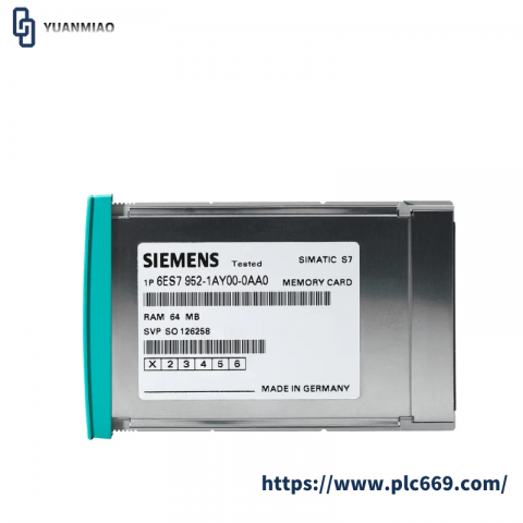 SIMENS S7, 6ES7952-0KF00-0AA0 Memory Card