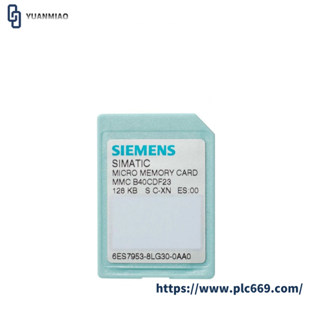 SIEMENS 6ES7953-8LF31-0AA0: S7 Micro Memory Card for Enhanced PLC Systems