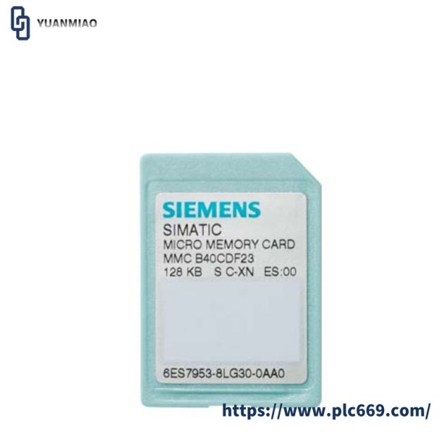 SIEMENS 6ES7953-8LJ30-0AA0 Memory Card for Industrial Control Systems