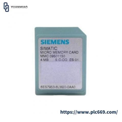 Siemens 6ES7953-8LM20-0AA0 Micro Memory Card