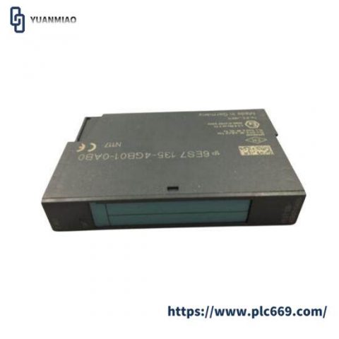 Siemens 6ES7 135-4GB01-0AB0 Analog Output Module - Precision Control Solutions for Industrial Automation