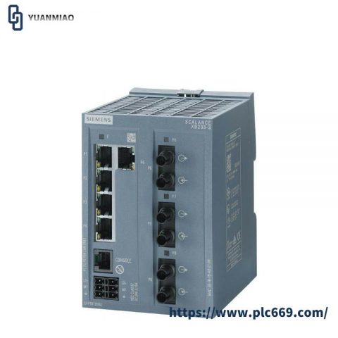 SIEMENS SCALANCE X204-2 Redundant Power Supply Switch, Essential for Seamless Factory Networks