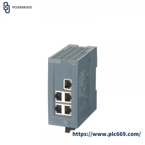 SIEMENS SCALANCE XB005, 6GK5005-0BA00-1AB2 - Industrial Ethernet Switch, Entry Level