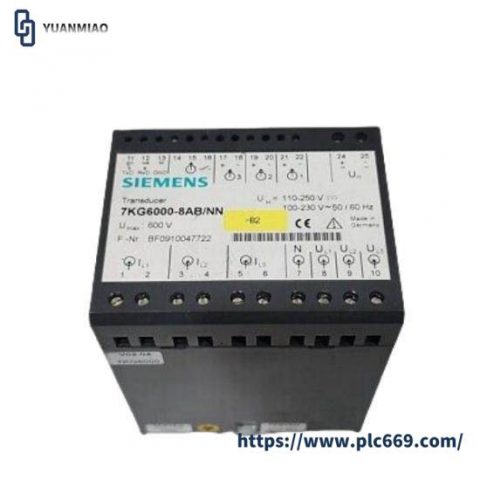 Siemens 7KG6000-8AB/LL: Industrial Control System Module, Optimized for Advanced Automation