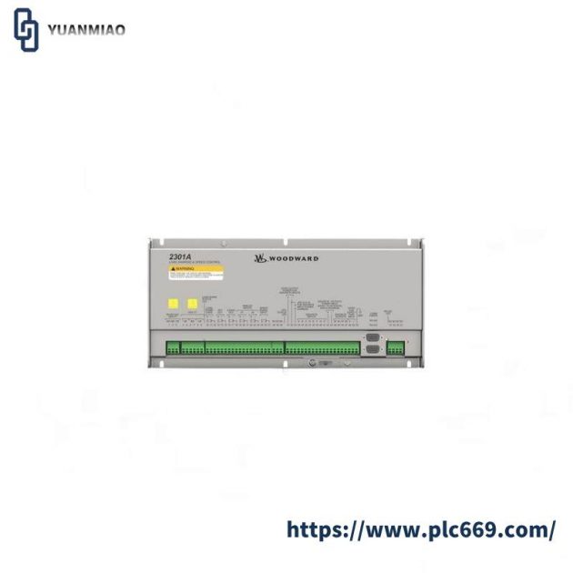 WOODWARD 9907-024: 2301A Speed Control, Precision Engineered for Industrial Applications