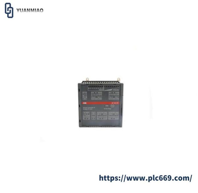 ABB 07AC91 12 GJR5252300R0101 Analog I/O Unit