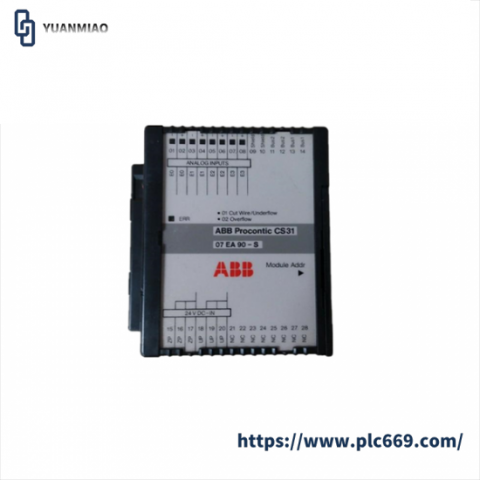 ABB 07EA90-S Analog Input Module; Producer: ABB