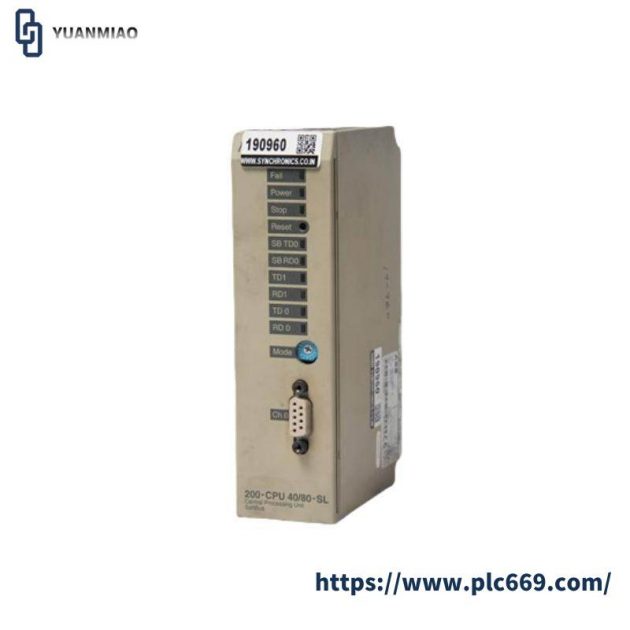 ABB 200-CPU 30/40-SL Module - Industrial Control System Component