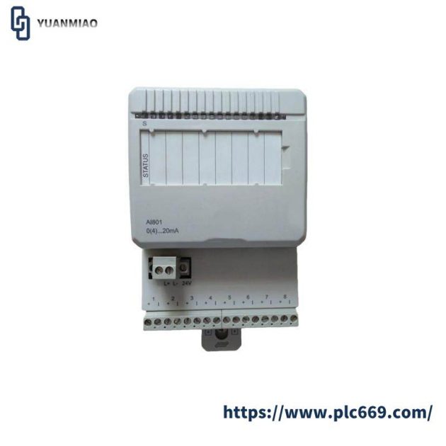 ABB 3BSE020512R1 AI801 - 8-Channel Analog Input Unit for Industrial Control Systems