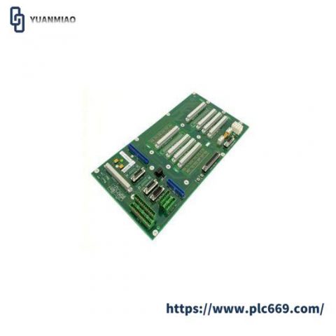 ABB 3HAB6372-001: Industrial Robot Backplane Slot Rack for DSQC330 Modules