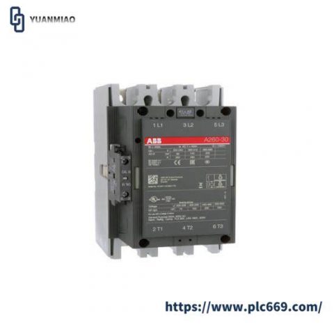 ABB A260-30 Contactor; Manufacturer: ABB