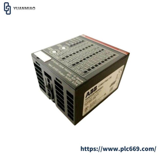 ABB CI502-PNIO - AC500 PLC Communication Module, Efficient Industrial Networking Solution