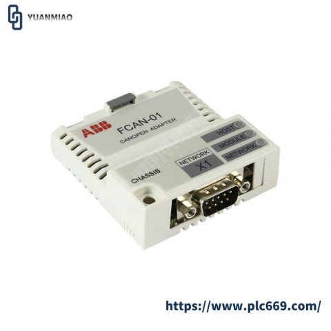 ABB FCAN-01 CAN Bus Adapter Module for Industrial Control Systems