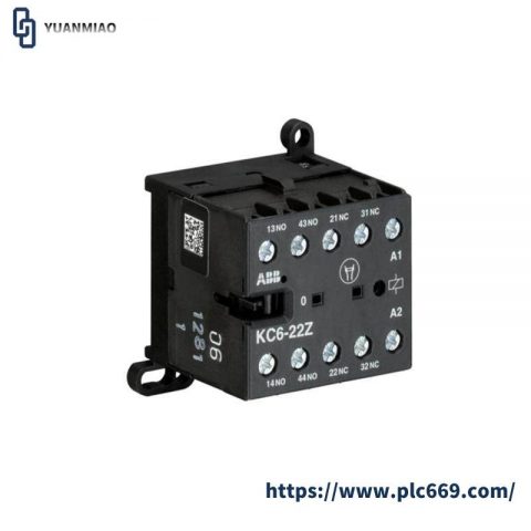 ABB KC6-22Z Mini Contactor Relay - 24VDC, Industrial Control Solutions