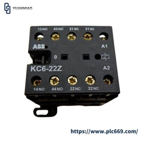 ABB KC6-22Z Mini Contact Relays - Compact, Reliable Automation Solutions