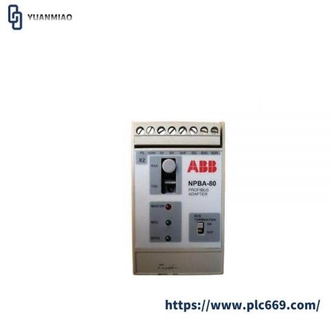 ABB NPBA-80 PROFIBUS ADAPTER Module for Industrial Automation