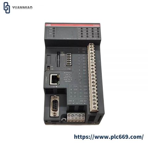 ABB PM554-T-ETH A0: Advanced PLC Automation CPU for Industrial Control