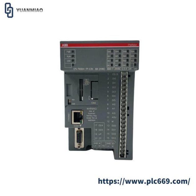 ABB PM564-TP-ETH Power Supply Module, Advanced Industrial Automation Solution