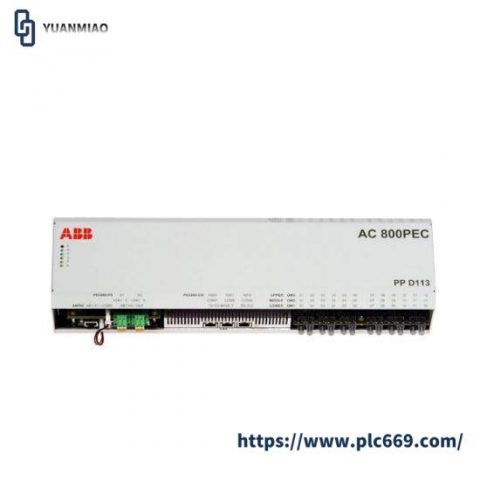 ABB PPD113B01 DCS System Controller, Advanced Process Control Solution