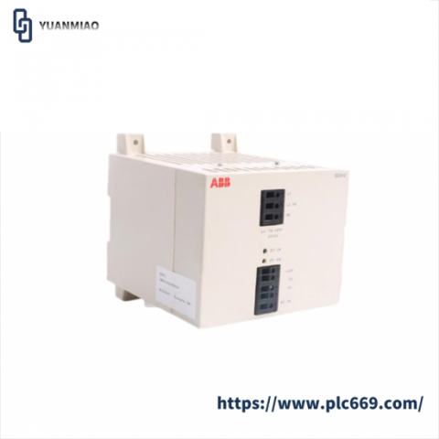 ABB SD812 Power Supply Device, Industrial Control Solutions