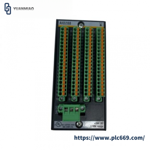 Bachmann AIO288 Analog Input/Output Module