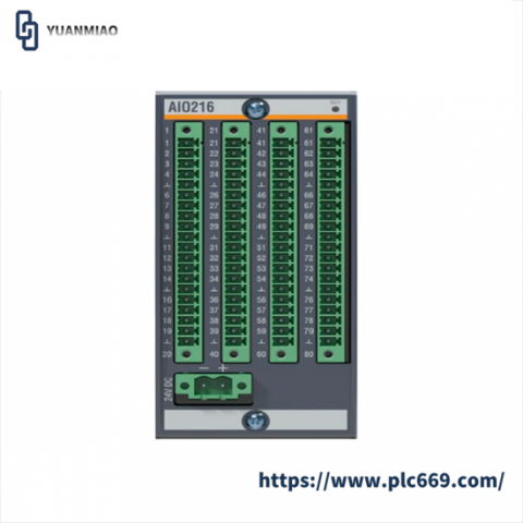 Bachmann AIO216 Universal Analog Input/Output Module