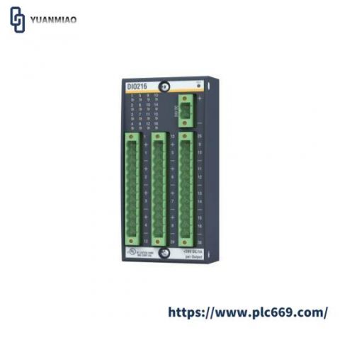 Bachmann DI0216: High-Performance Digital I/O Module, for Industrial Control Applications