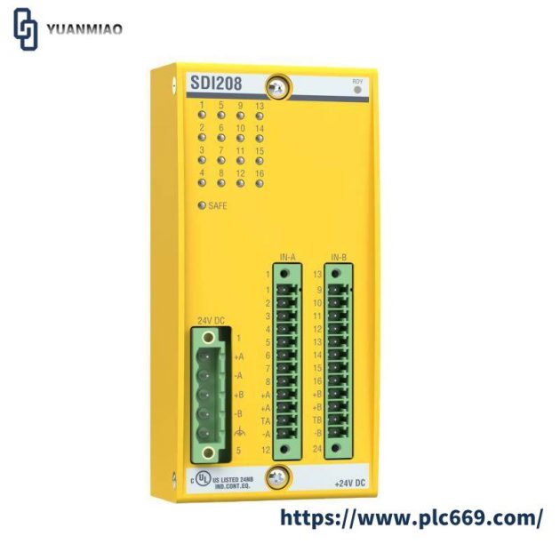 Bachmann SDI208 - Safety Digital Input Module