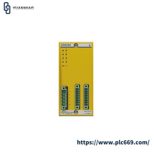 BACHMANN SDO204 Safety Digital Output Module