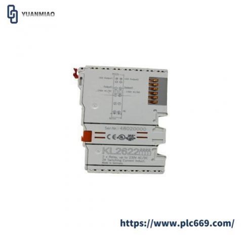 Beckhoff KL2622 Bus Terminal: Advanced Control Module for Industrial Automation