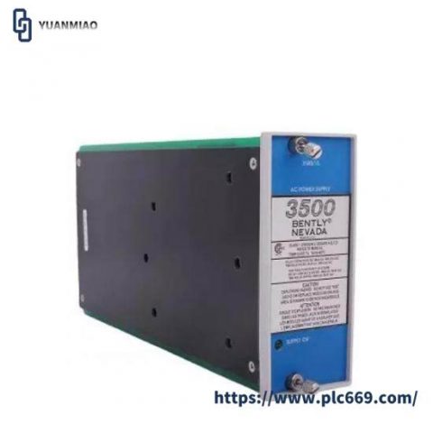 BENTLY 3500/15 114M5330-01 Module for Industrial Control Systems