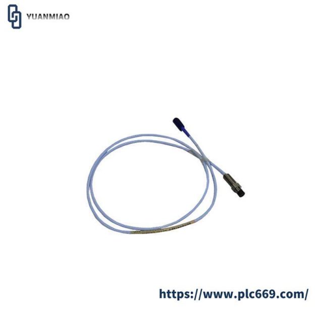 Bently Nevada 330730-080-00-00 Extension Cable: Industrial PLC Module Connector