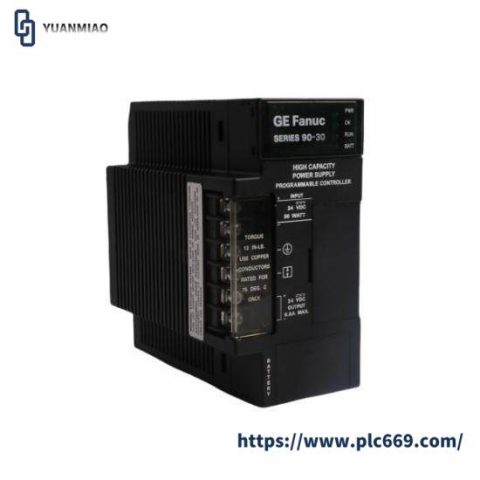 GE IC693PWR331 Industrial Power Supply, Designed for Superior Reliability