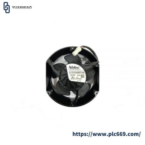 ABB D1751P24B8PP340 - 4-Wire Cooling Fan, Precision Engineered for Industrial Automation