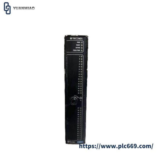 Triconex DI3301: PLC Input Module for Industrial Automation, 200 characters or less