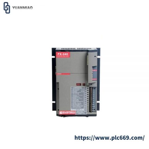 EMERSON FX-340 Servo Drive, Precision Control for Industrial Automation